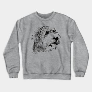 Bearded Collie gift for Collie Owners Crewneck Sweatshirt